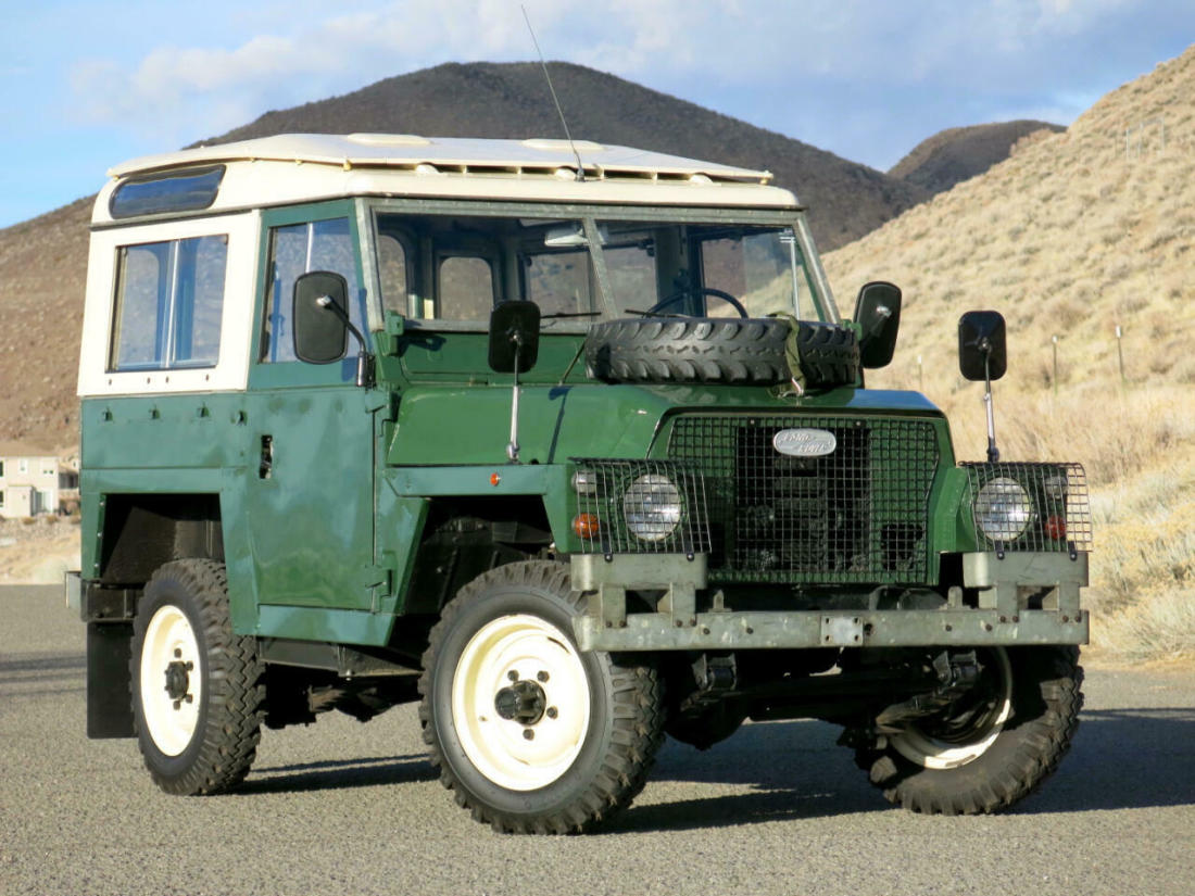 Land Rover Green Land Rover Series III with 42,693 Miles available now! 1978 Land Rover Series III Air Portable