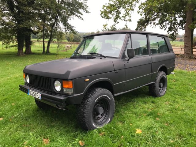 Land Rover Range Rover 1986 V8 / RARE 2 DOORS / NO RUST 1986 Land Rover Range Rover custom bumpers, aluminum door panels