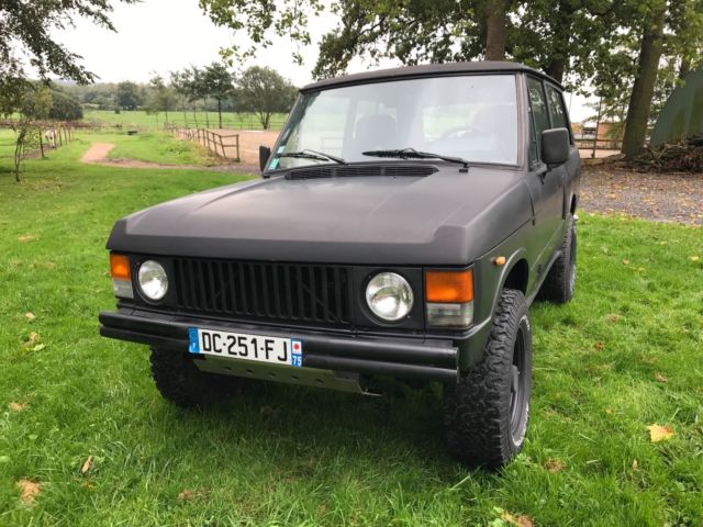 1986 Land Rover Range Rover custom bumpers, aluminum door panels - photo 3