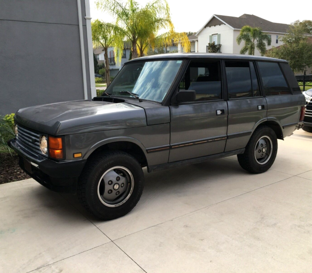Land Rover Range Rover Classic SWB 4D 1990 Westminster Grey Metallic 1990 Land Rover Range Rover