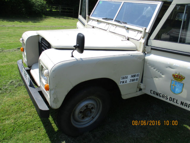 1978 Land Rover Defender SANTANA ESPECIAL SERIES 3 SWB 88 DIESEL - photo 7