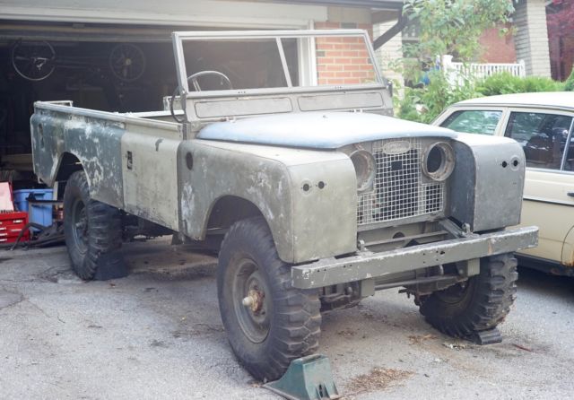 Land Rover Series II 109 with NOS Frame & Bulkhead 1973 Land Rover Land Rover Series II 109 with NOS Frame & Bulkhead