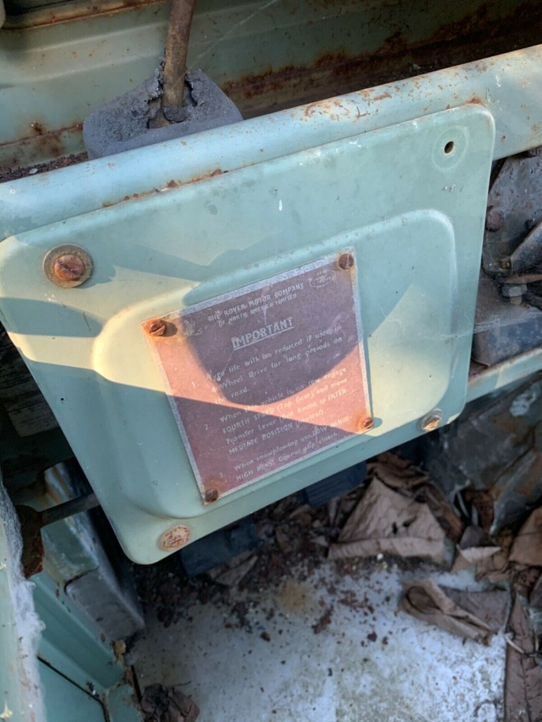 1969 Land Rover Other - photo 12