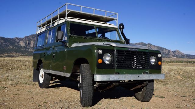 Land Rover: Series IIA Defender Safari 109 Turbo Diesel 1962 Land Rover Defender Safari 109