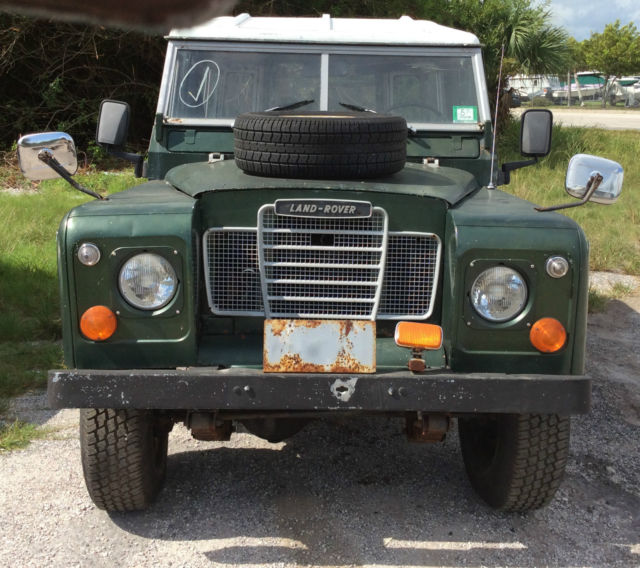 Land Rover Series III Left Hand Drive Green SWB low miles ***FREE SHIPPING*** 1973 Land Rover Series III