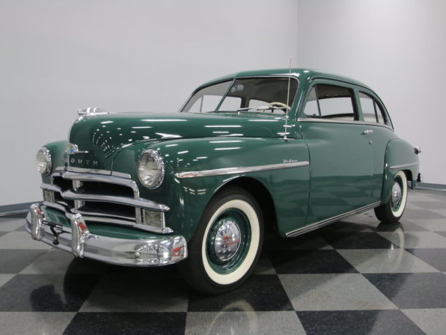 LARGER 230CI INLINE 6, SUPER CLEAN ORIGINAL RESTORED CAR, LOOK UNDERNEATH! 1950 Plymouth Deluxe