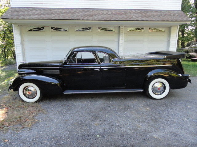 LASALLE 1939 METEOR FLOWER CAR HEARSE COMBIATION SERIES 50 1939 Cadillac LaSalle FLOWER CAR HEARSE COMBINATION