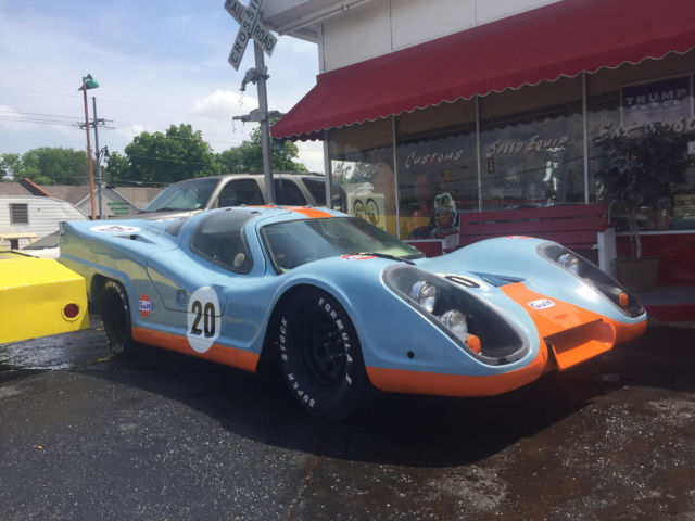 Laser Kit Car - Gulf Porsche 917 Replica - Le Mans - Steve McQueen - 1975 Replica/Kit Makes
