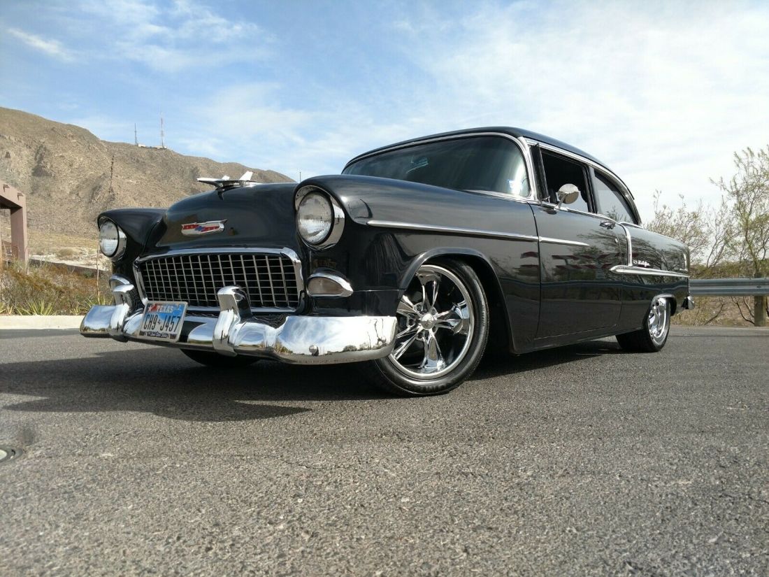 Laser straight 55 Belair Restomod 1955 Chevrolet Bel Air/150/210