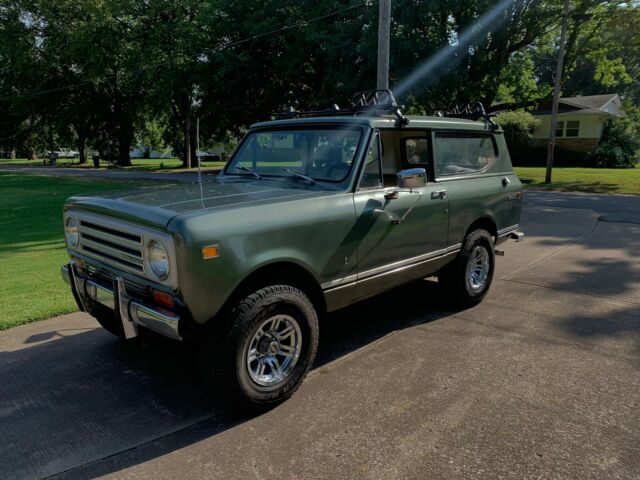 Last Chance! 1972 Scout II Green/Grey 3.2L Automatic 4x4 Very Rare 1972 International Harvester Scout II