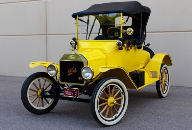 1915 Ford Model T Brass Era Roadster Runabout - photo 4