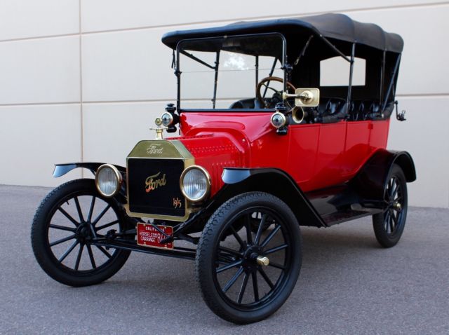 Last of the Old Brass Era Antique Model T Touring A nice Henry Ford Oldtimer 1915 Ford Model T 3 Door Touring Oldtimer