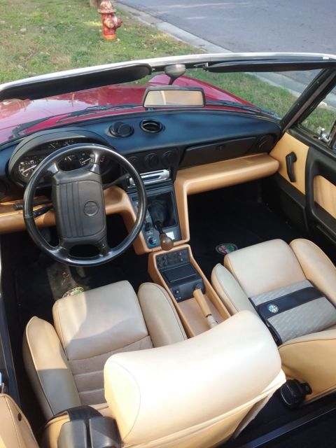 1991 Alfa Romeo Spider Base Convertible 2-Door - photo 3
