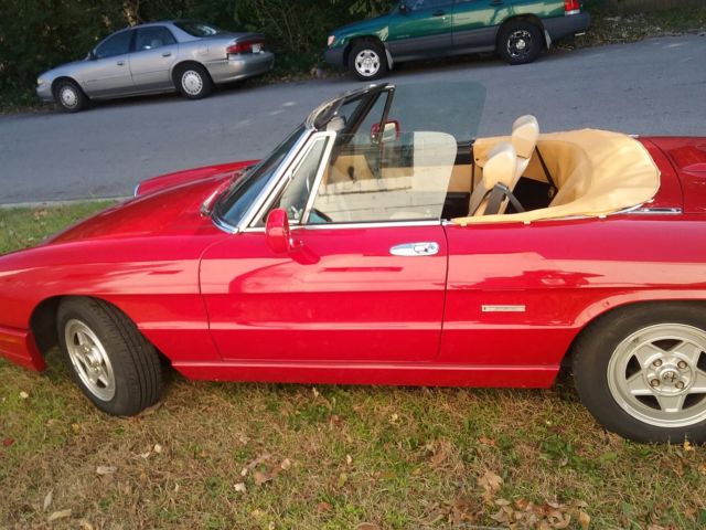 1991 Alfa Romeo Spider Base Convertible 2-Door - photo 6