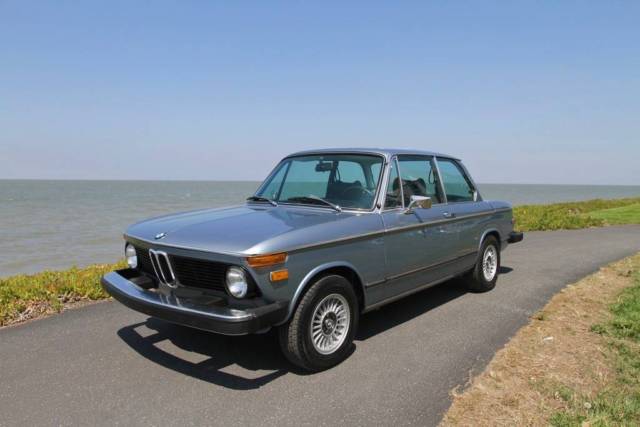 Last Year 1976 BMW 2002 Fjord Blue Local California Car Blue Plates 89K Miles 1976 BMW 2002 Fjord