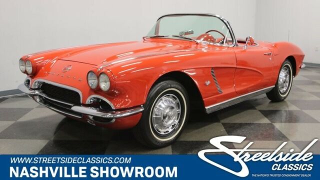 LAST YEAR C1 CORVETTE, 327CI SMALL BLOCK, 4 SPEED MANUAL, SOFT TOP, RED ON RED! 1962 Chevrolet Corvette --