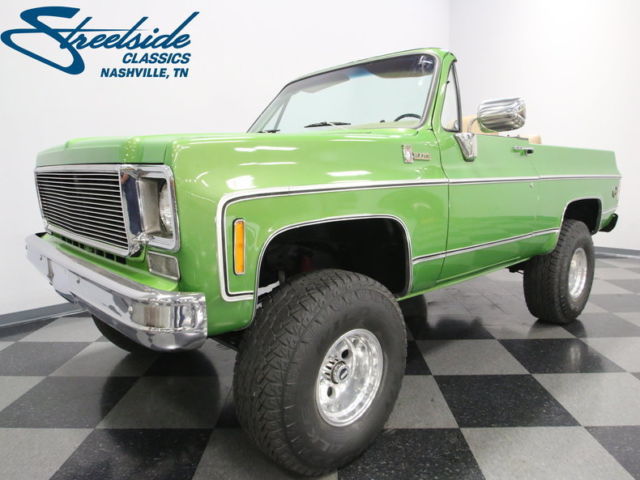 LAST YEAR FULL CONVERTIBLE BLAZER, NICE PAINT, 350CI. TH350 TRANS, SOLID K5! 1975 Chevrolet Blazer K5
