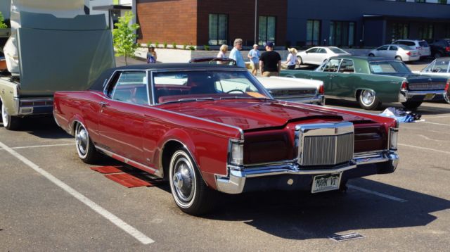 LCOC Award Winner! Mark III, Lincoln 460ci V8, C6 Automatic, samsonite 1969 Lincoln Continental Mark III