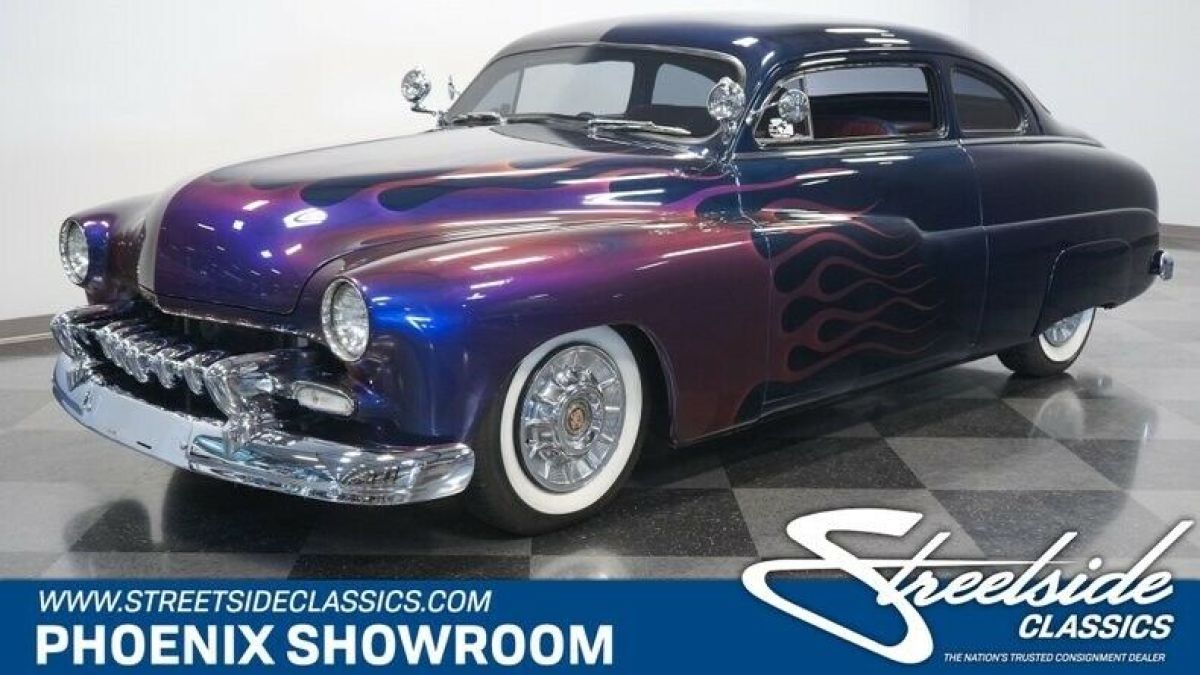 Lead Sled Merc V8 Auto Classic Vintage Collector Receipts Custom Restored Edelbr 1949 Mercury Coupe