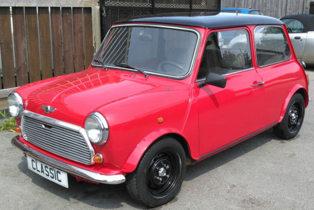Left hand drive 1986 Mini Chelsea Price includes shipping to USA 1986 Mini Classic Mini