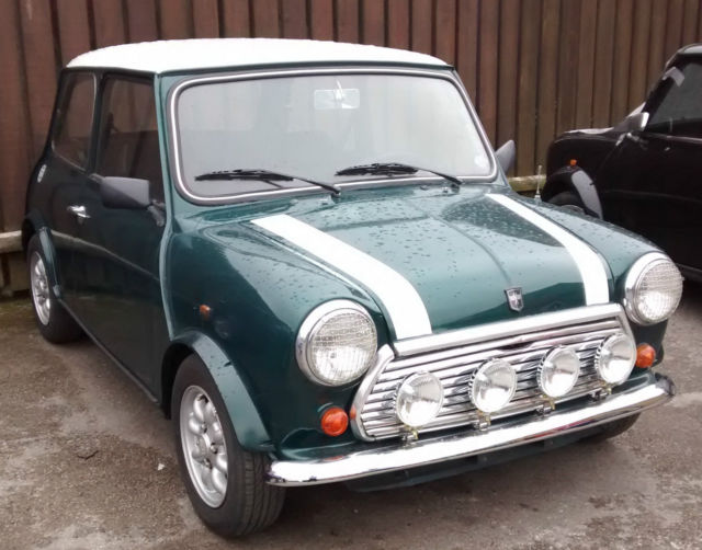 LEFT HAND DRIVE 1989 MINI COOPER RACING GREEN -BRILLIANT DRIVER 1989 Mini Classic Mini