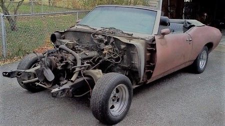 Lemans convertible, possible gto clone, no reserve ! New convertible top! 1969 Pontiac Le Mans convertible