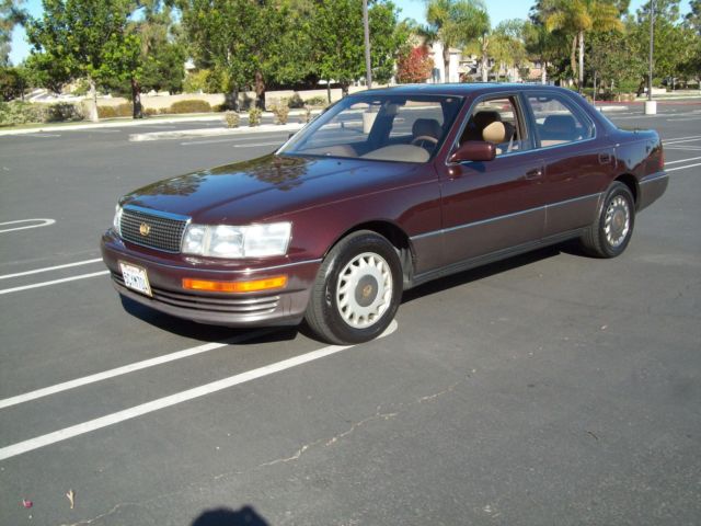 Lexus LS400 sedan 1990 Lexus LS 400