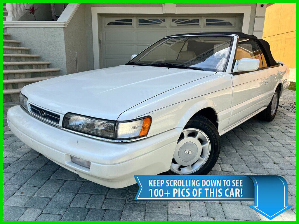 1992 Infiniti M30 CONVERTIBLE - 1 OF 3000 - RARE - 50K MILES - BEST DEAL ON EBAY - photo 13
