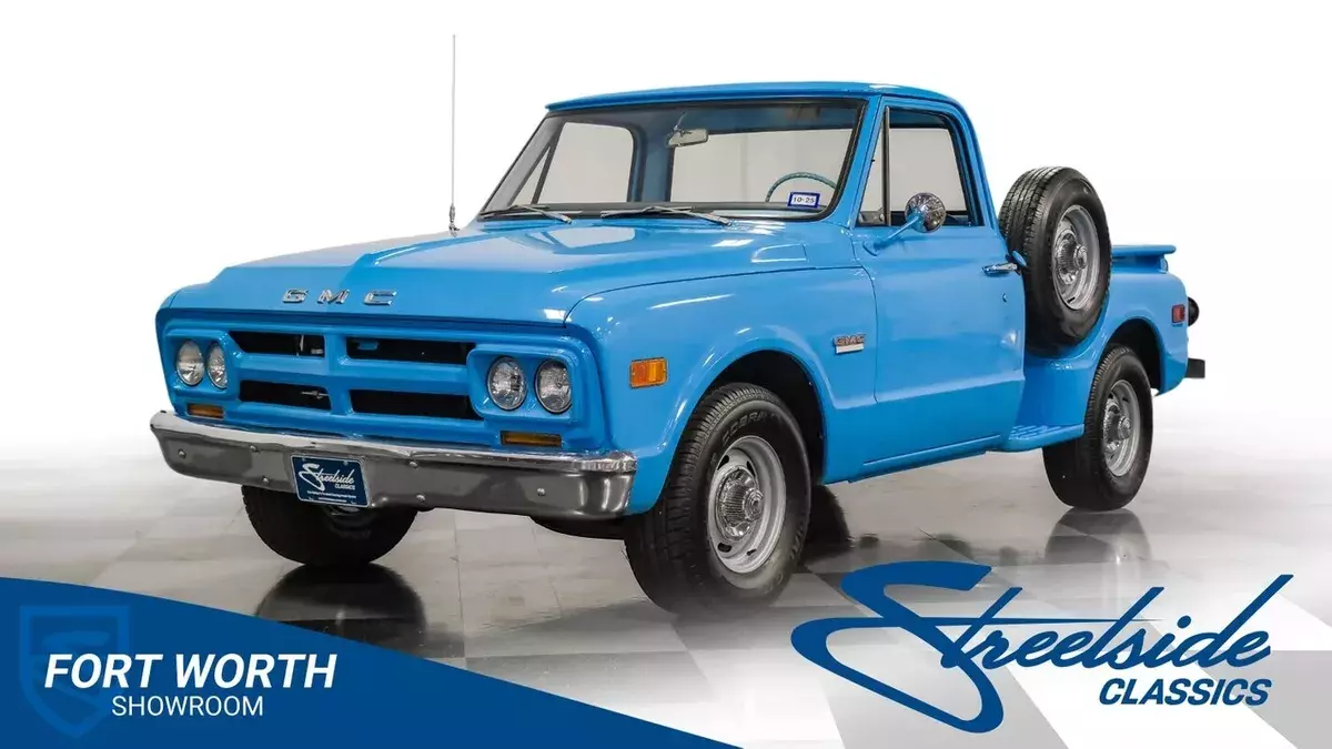 Lifelong Texas Truck, 250 Inline 6, 3 Spd Manual, Vintage Air A/C, Front Disc Br 1968 GMC C10 Stepside