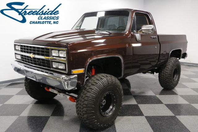 LIFTED, 350 V8, 700R4 AUTO, PWR STEER/BRAKE, CLEAN IN/OUT, RUNS/DRIVES GR8, WOW! 1984 Chevrolet K-10 4x4
