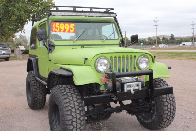 Lifted CJ7 4X4, 340 V8, Automatic Floor Shift, Professionally bed lined 1980 Jeep CJ7