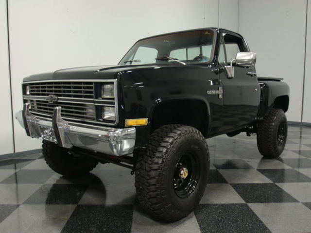 LIFTED K10 4X4, BIG BLOCK 396 V8, 4-SPEED, PWR FRNT DISCS & STEER, A/C, TOUGH!! 1976 Chevrolet K-10 4x4