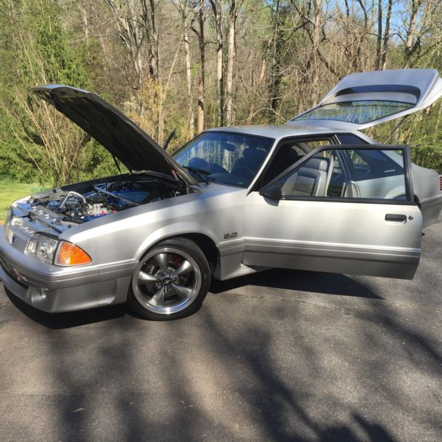 Like New- Garage kept - Interior covered since new until recent - Must see 1991 Ford Mustang GT Hatchback 2-Door
