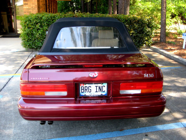 1992 Infiniti M30 2 Dr Convertible - photo 3