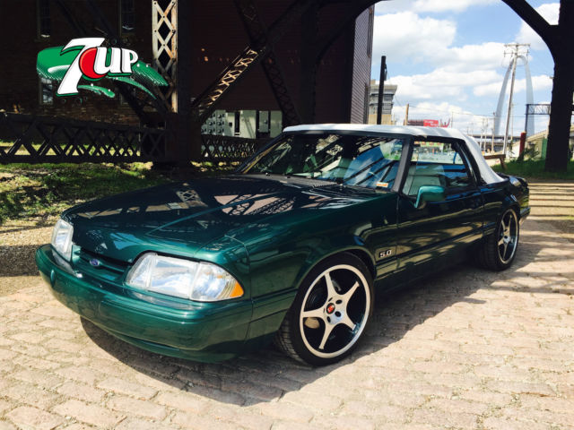 Limited Edition 7up Mustang - 1990 lx convertible 1990 Ford Mustang 7up LX