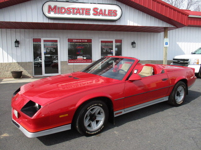 LIMITED STILETTO EDITION 1983 CHEVROLET CAMARO CONVERTIBLE ROADSTER 1983 Chevrolet Camaro Stiletto Roadster
