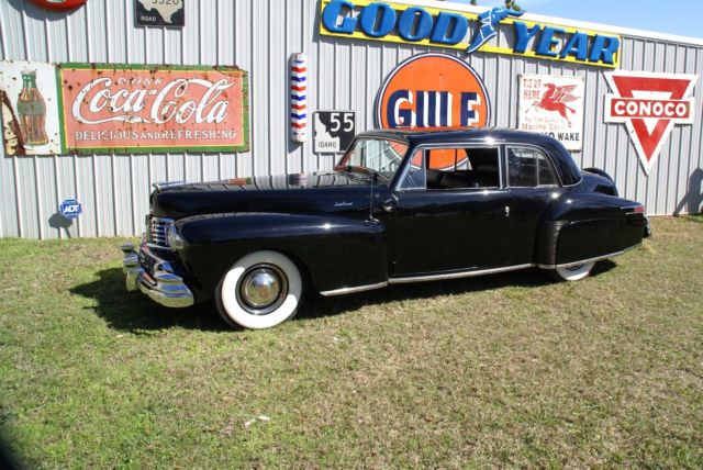 LINCOLN CONT. COUPE 1947 LIKE PACKARD CADILLAC SUPERB 12 CYL NO RESERVE CLASSIC 1947 Lincoln Continental