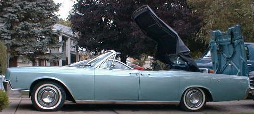 LINCOLN CONTINENTAL CONVERTIBLE - ALL ORIGINAL 67K MILES 462 Cu In V8 1966 Lincoln Continental