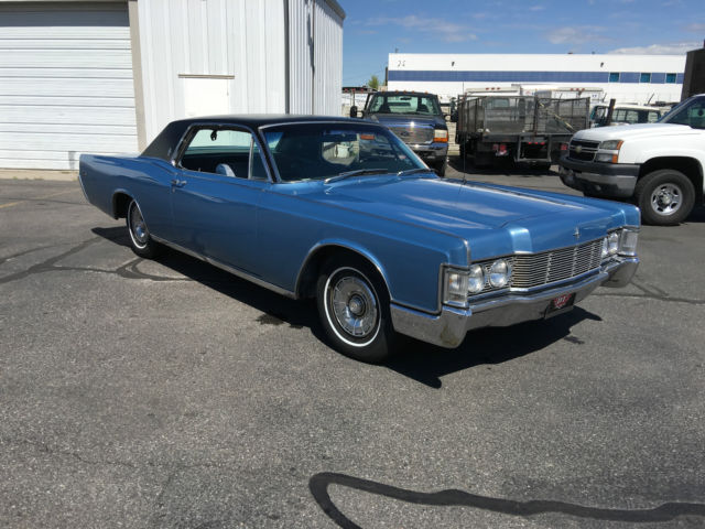Lincoln Continental Coupe, original interior, ac blows cold, everything works 1968 Lincoln Continental
