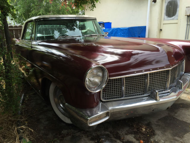 Lincoln Continental Mark II - Burgundy / White Custom Paint 1956 Lincoln Continental