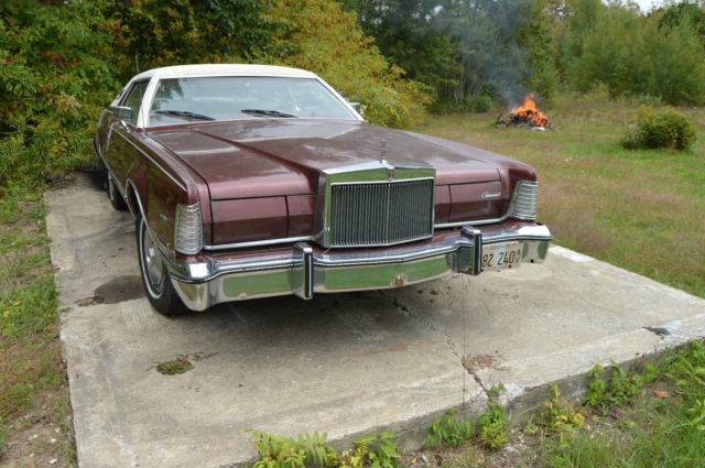 Lincoln continental mark IV 1974 Lincoln Mark Series continental