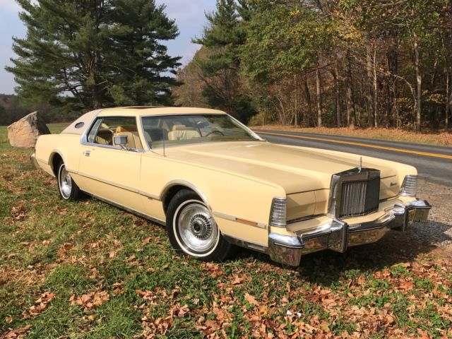 Lincoln Continental Mark IV / 68k orig miles Original NO RESERVE - RUST FREE 1976 Lincoln Mark Series Coupe
