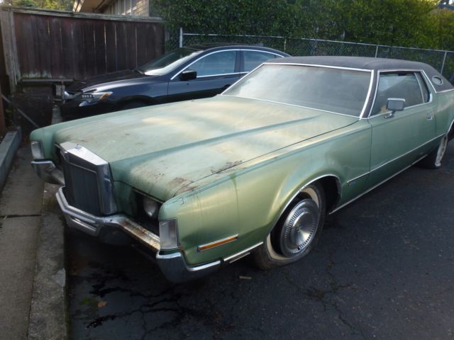 Lincoln Continental Mark IV Coupe Lincoln Continental Mark IV 1972 Lincoln Mark Series Coupe
