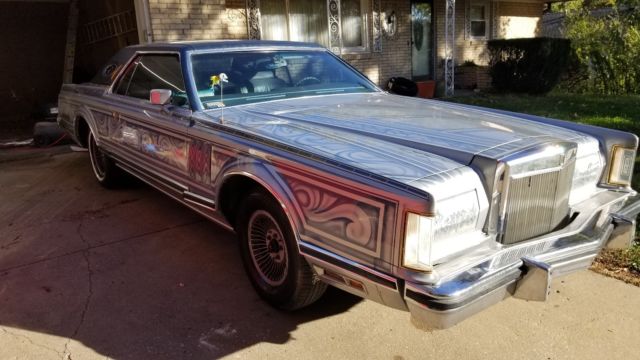 Lincoln Continental Mark V 460 V8 Cartier C6 transmission Sunroof Leather 1977 Lincoln Continental Cartier