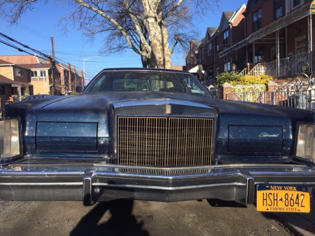 Lincoln Continental Mark V Collectors Series 2 Door, 1979 1979 Lincoln Continental