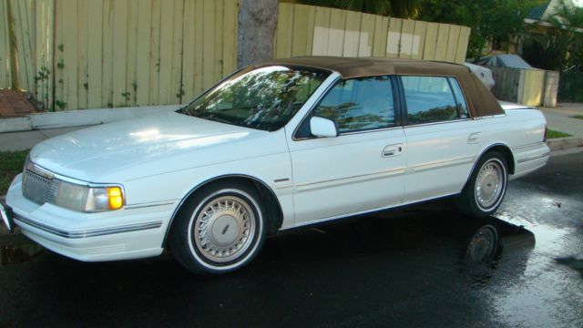 Lincoln Continental Signature Edition - beautiful car, $1250 1990 Lincoln Continental beige interior,