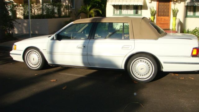 1990 Lincoln Continental beige interior, - photo 5
