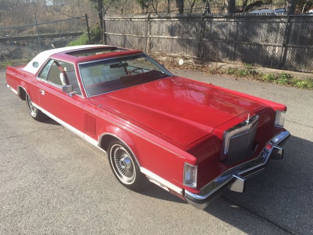 Lincoln Mark V 14,000 miles, sunroof, must see, NO RESERVE!!!! 1979 Lincoln Continental