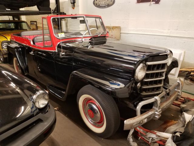 1950 Willys convertable standard