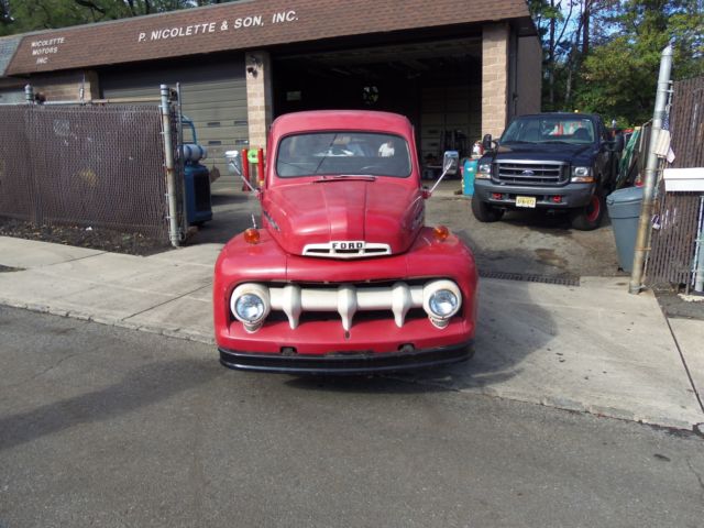 L@@K FORD 10 YEARS IN STORAGE 1951 F 100 NICE ORIGINAL TRUCK IN NJ 1951 Ford F-100